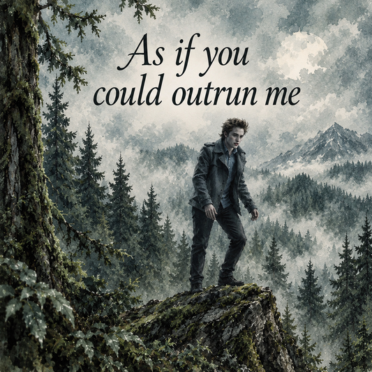 As if You Could Outrun Me